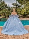Dancing Queen 1871 Off Shoulder Sweetheart Neck Long Dress