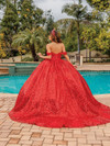 Dancing Queen 1854 Off Shoulder Sweetheart Neck Long Dress