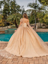 Dancing Queen 1844 Off Shoulder Sweetheart Neck Long Dress