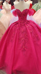 Dancing Queen 1834 Off Shoulder Sweetheart Neck Long Dress