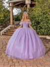 Dancing Queen 1829 Off Shoulder Sweetheart Neck Long Dress