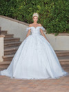 Dancing Queen 1806 Off Shoulder Sweetheart Neck Long Dress