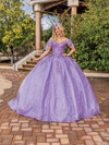 Dancing Queen 1804 Off Shoulder Sweetheart Neck Long Dress