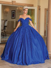 Dancing Queen 1790 Off Shoulder Sweetheart Neck Long Dress