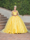 Dancing Queen 1750 Sweetheart Neck Sleeveless Ballgown