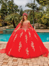 Dancing Queen 1740 Off Shoulder Sweetheart Neck Ballgown