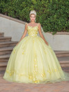 Dancing Queen 1738 Sweetheart Neck Strap Sleeve Ballgown