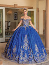Dancing Queen 1719 Off Shoulder Sweetheart Neck Ballgown