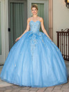 Dancing Queen 1717 Off Shoulder Strapless Quinceanera Gown