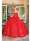 Dancing Queen 1704 Off Shoulder Strapless Quinceanera Gown
