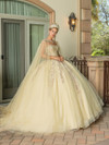 Dancing Queen 1672 Sweetheart Neck Strapless Long Ballgown