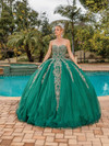 Dancing Queen 1672 Sweetheart Neck Strapless Long Ballgown