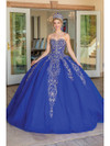 Dancing Queen 1672 Sweetheart Neck Strapless Long Ballgown