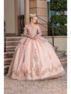 Dancing Queen 1667 Off Shoulder Sweetheart Neck Ballgown