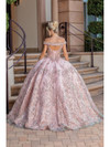 Dancing Queen 1666 Off Shoulder Sweetheart Neck Ballgown