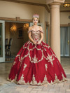 Dancing Queen 1572 Off Shoulder Sweetheart Neck Ballgown