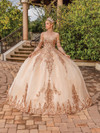 Dancing Queen 1512 Sweetheart Neck Embellishments Ballgown