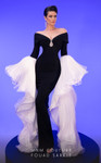MNM Couture 2781A Organza Embellished Off-shoulder Dress