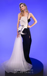MNM Couture 2796 Crepe Sleeveless One Shoulder Long Dress