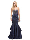 Dancing Queen 9917 Beaded Sweetheart Neck Strapless Dress