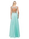 Dancing Queen 9789 Illusion Two-Piece Illusion Bodice Dress