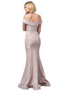 Dancing Queen 2871 Off-shoulder Sleeves Fitted Long Dress