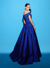 Tarik Ediz 98432 Off Shoulder Bluebonny Dress