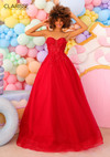 Clarisse 810721 Tulle Strapless Sweetheart Neck Ballgown