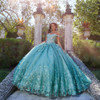 Princesa by Ariana Vara PR30131 Sequins Glitter Tulle Gown