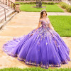 Princesa by Ariana Vara PR30155 Sequins Off Shoulder Gown