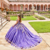 Princesa by Ariana Vara PR30155 Sequins Off Shoulder Gown