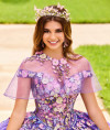 Princesa by Ariana Vara PR30155 Sequins Off Shoulder Gown