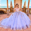 Princesa by Ariana Vara PR30155 Sequins Off Shoulder Gown