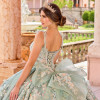 Princesa by Ariana Vara PR30157 Lace Glitter Tulle Gown