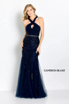 Cameron Blake by Mon Cheri CB759 Sequins Halter Neck Dress