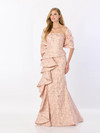 Montage by Mon Cheri M2225 Brocade Pongee Lining Long Dress