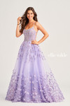 Ellie Wilde by Mon Cheri EW35240 Glitter Tulle Sequin Dress