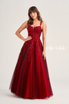 Ellie Wilde by Mon Cheri EW35068 Tulle Lace Applique Dress