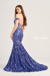 Ellie Wilde by Mon Cheri EW35094 Embroidered Mesh Long Dress
