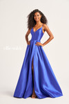 Ellie Wilde by Mon Cheri EW35232 Satin Sleeveless Long Dress