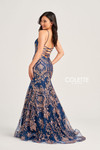 Colette by Daphne CL5105 Novelty Glitter Sleeveless Dress