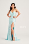 Colette by Daphne CL5110 Stretch Spandex Jersey Dress