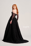 Colette by Daphne CL5114 Stretch Mesh Tulle Long Dress