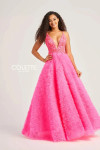 Colette by Daphne CL5154 Glitter Tulle Sleeveless Dress