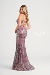 Colette by Daphne CL5195 Novelty Multi Color Sequin Dress