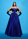 Tarik Ediz 53011 Tafetta Sweetheart Neck Strapless Dress
