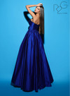 Tarik Ediz 53011 Tafetta Sweetheart Neck Strapless Dress