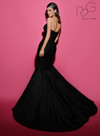 Tarik Ediz 53108 Tafetta Sweetheart Neck Strapless Dress