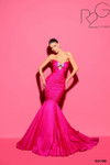 Tarik Ediz 53108 Tafetta Sweetheart Neck Strapless Dress
