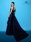 Tarik Ediz 98478 Tafetta One Shoulder Sleeveless Long Dress